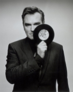 Studio shot of Morrissey NME 04/2004 B&W